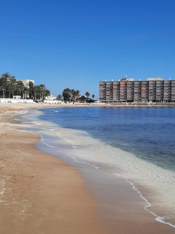 Студия На Белоснежном Пляже Los Locos Torrevieja Bagian luar foto